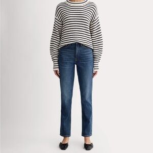 Everlane Women's High Rise Jeans - Dark Blue
